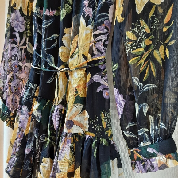 MANGO| Flowy Floral Dress - Picture 11 of 14